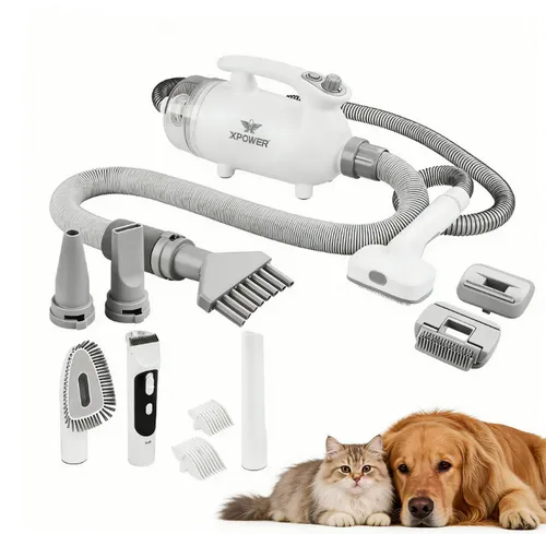XPOWER Hundeschermaschine B-117 – Professionelles Haustier-Grooming-Set