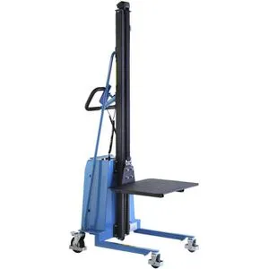 HanseLifter Materialheber E-MES150-15, Plattform, elektrischer Hub 1500mm, PU-Räder, Tragkraft 150kg