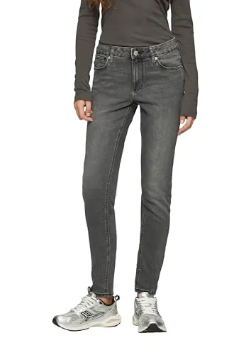 QS Skinny-fit-Jeans SADIE - Trendige Jeans für jeden Anlass - Die Sadie Skinny Jeans kombiniert Stil und Komfort. Der elastische Denim sorgt für eine perfekte Passform, während der Used-Look und die 5-Pocket-Form ideale Voraussetzungen für lässige Outfits bieten.