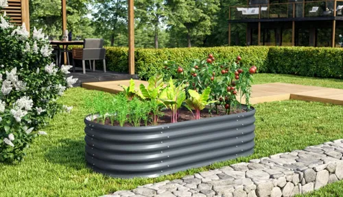 Vitavia Hochbeet Terra Basic 401 granit, 1,62 m