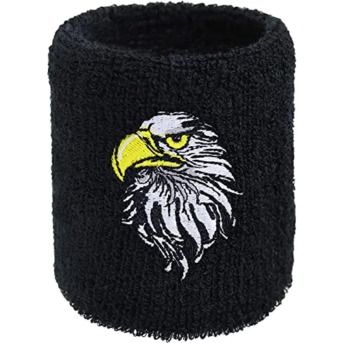 Schweissband Adler Kopf von Express-Stickerei