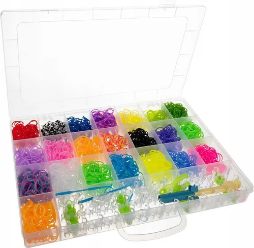 Kruzzel Gummibnder zum Basteln von DIY-Armbndern 18082