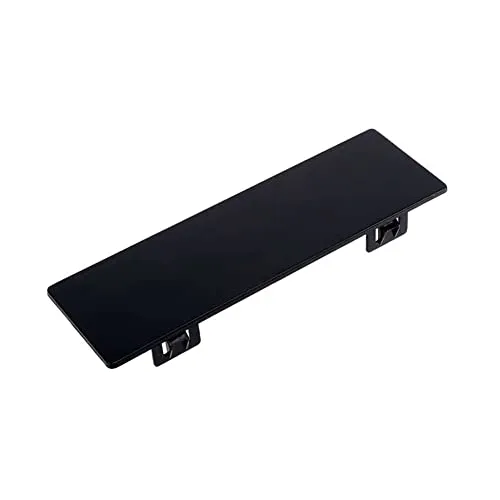 Audioproject A445 - Radioblende Abdeckblende 1-DIN Autoradio Abdeckung Radioschacht Schachtabdeckung Universal Schnappverschluss schwarz