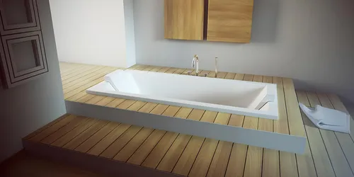 Einbau-Badewanne Rechteckwanne 180x80 cm - Moderne rechteckige Einbauwanne aus hochwertigem Acryl, ideal für Ihr Badezimmer. Mit einer Höhe von 46 cm und eleganter weißer Farbe bietet sie optimalen Komfort und stilvolles Design.