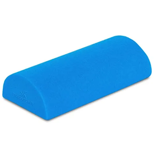ProsourceFit Flex Foam Rollers for Muscle Massage, Physical Therapy, Core & Balance Exercises Stabilization, Blue 12x3