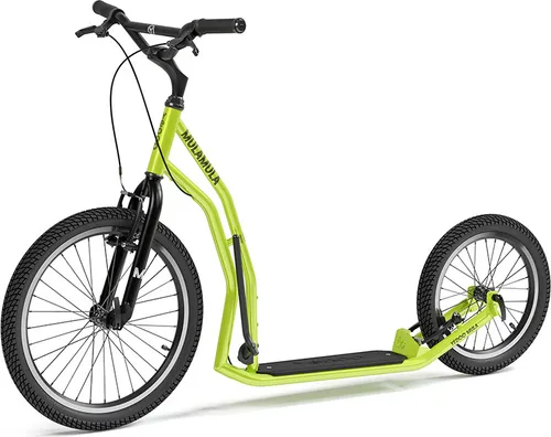 Yedoo Mula Y40 Tretroller mit Luftreifen 20/16 Grün in grün von Yedoo