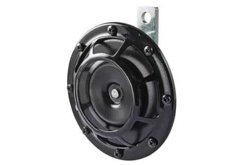 HELLA Horn B133 - 12V 110dB - Hupen & Signalhörner mit 110 dB(A) Schalldruck, robustes Metallgehäuse und wetterfest, ideal für Fahrzeuge, die auf Sicherheit setzen.