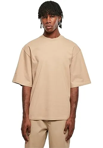 Urban Classics Herren T-Shirt Organic Oversized Sleeve Tee unionbeige M