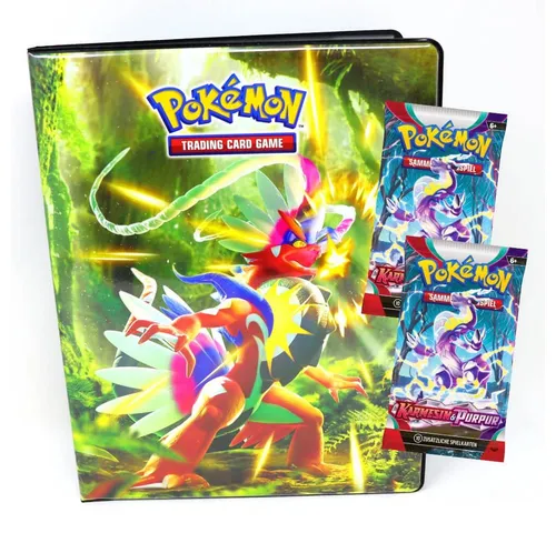 POKÉMON Sammelkarte Pokemon Sammelkarten Karmesin & Purpur Karten