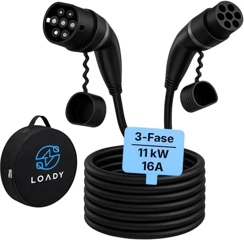 LDY Typ 2 Ladekabel 11kW 3 Meter