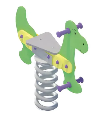 Schaukelwippe Dino für Kinder - Spaßige Wippgerät für Kinder von 1-11 Jahren, modern und farbenfroh. Ideal für den Spielplatz oder den Garten, fördert die motorischen Fähigkeiten und sorgt für unvergessliche Spielmomente.