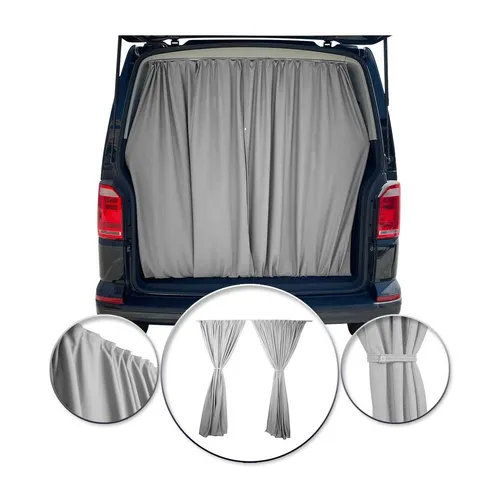 OMAC Autosonnenschutz Gardinen für Peugeot Bipper Heckklappe, faltbar und grau - Praktischer Sonnenschutz für die Heckklappe des Peugeot Bipper. Faltbar und leicht zu handhaben, bietet er optimalen Hitzeschutz und ist ideal für den täglichen Einsatz.