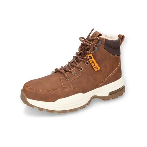 Winterboots DOCKERS BY GERLI Herren, Gr. 45 - Sportliche Schnürboots mit Warmfutter - Wanderschuhe von Dockers: Atmungsaktive und wasserabweisende Schnürboots aus Nubuklederimitat mit wärmendem Innenfutter für optimalen Komfort bei kaltem Wetter.