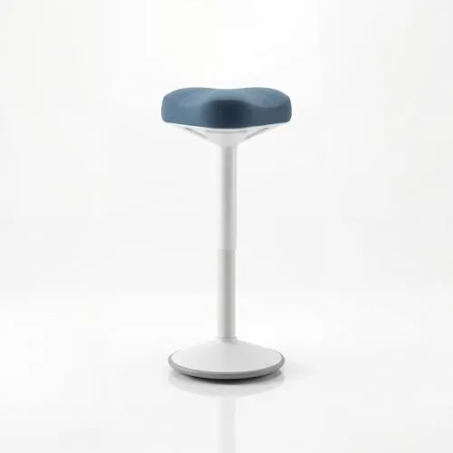 Jan Nowak ergonomischer Balance Hocker höhenverstellbar 83–58 cm Drehhocker 360 Grad Aktivsitzhocker Bürohocker ergonomisch Werkstatthocker professionell bis 130 kg
