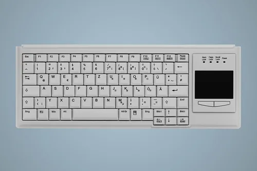 CHERRY Industry 4.0 Compact Ultraflat Tastatur - Kabelgebundene Ultraflat-Tastatur für Industrieanwendungen, robust und platzsparend – ideal für ergonomisches Arbeiten in anspruchsvollen Umgebungen.