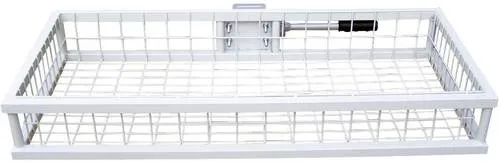 Berger Schröter Heckträger 30726 - 105 x 16 x 45 cm, pulverbeschichtet für sicheren Transport von Gartenabfällen und Werkzeug