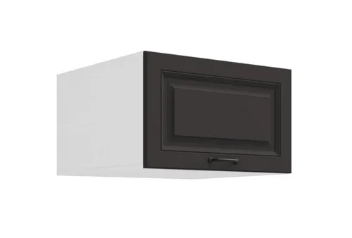 Küchen-Preisbombe Hochschrank Aufsatzschrank 60 cm STILO Grau + Weiss - Hochschrank Aufsatzschrank für Küchen, passend zum STILO Programm. Mit eleganter Grau-matter Front und praktischer Klappe, ideal zur optimalen Raumnutzung.