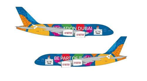 Herpa 613842 Emirates Airbus A380 von Herpa