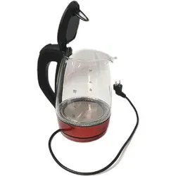 Glas Wasserkocher Elektrischer Glaskessel 1,7 L Rot Concept von Concept