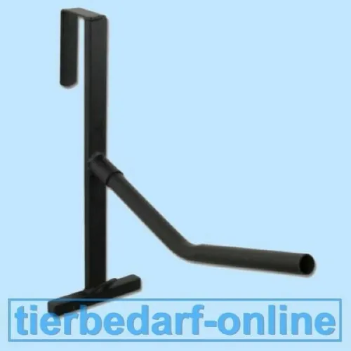 Sattelhalter transportabel Waldhausen Sattel Halter mobil aus Metall schwarz