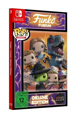 Funko Fusion Deluxe Edition für Nintendo Switch - Action & Abenteuer Spiel, USK ab 12 Jahren, mit einzigartigen Funko-Pop Charakteren für ein unvergleichliches Spielerlebnis.