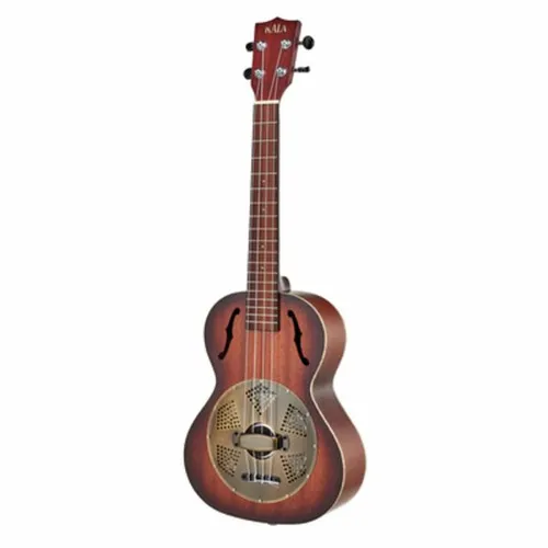 Kala KA-RES-BRS Tenor Ukulele - Tenor Ukulele mit Resonator, ideal für kraftvollen Klang und perfekte Spielbarkeit, inkl. Tenor Bag für optimalen Schutz.