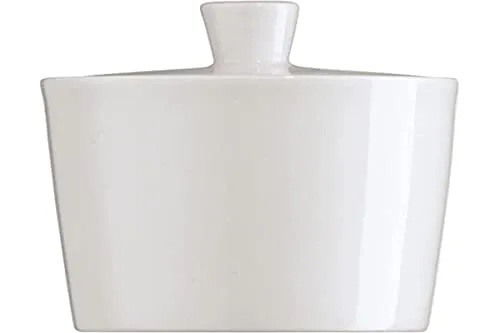 Arzberg Tric Weiss Zucker-\/Marm.Dose 6P, Porzellan von Arzberg