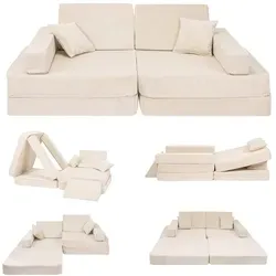MeowBaby Kindersofa Beige in beige von Angelove