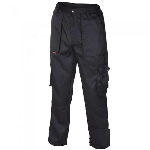 Latzhose Arbeitshose Classic - Hohe Beständigkeit und Tragekomfort, 11 Taschen und verstärkter Schutz mit 600D Polyester-Gewebe