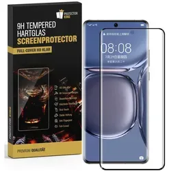 2x 9H Panzerglas für Huawei P50 Pro FULL CURVED Displayschutz Schutzglas Panzerfolie Schutzfolie Displayglas Hartglas echtes Tempered Sicherheitsglas Glasfolie