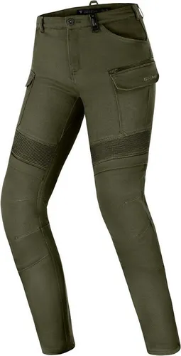 SHIMA Giro 3.0 Damen Motorrad Textilhose, grün, Größe 28 32 in grün von Shima