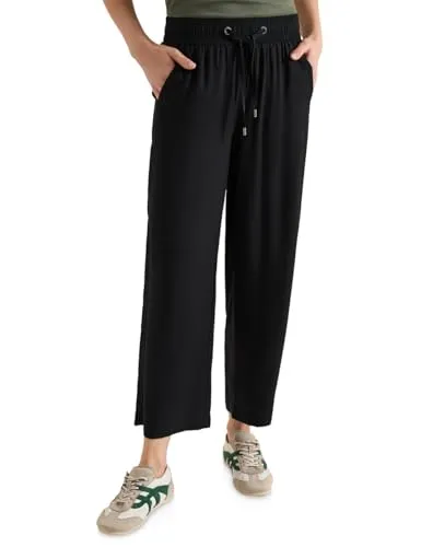 Cecil Wide Leg Hose Black 2X