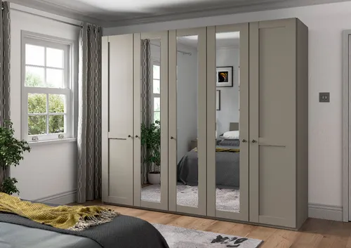 WIEMANN Marlow Kleiderschrank 250 cm in grau von WIEMANN