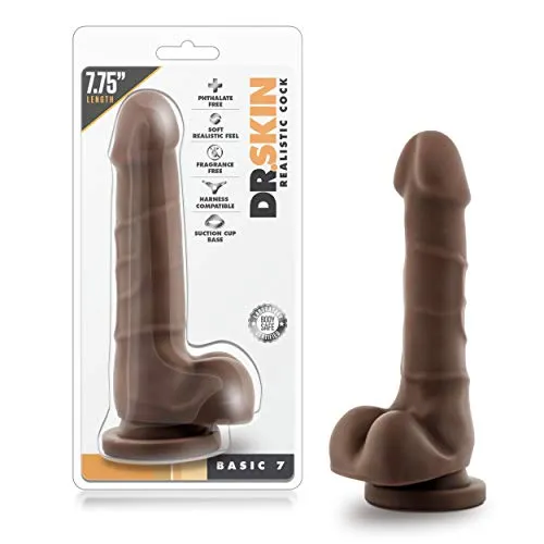 Dr Skin Dildo-BL-58116 Dildo Braun 20 cm