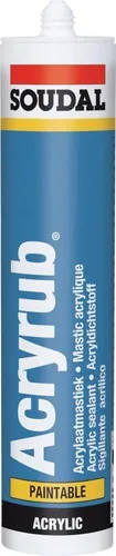 Soudal Acryrub Acryl-Dichtmasse 310ml, weiss