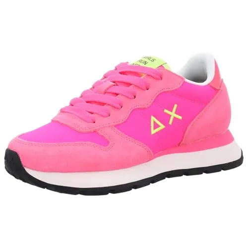 SUN 68 Damen Sneaker Ally Solid Nylon in Pink von SUN68
