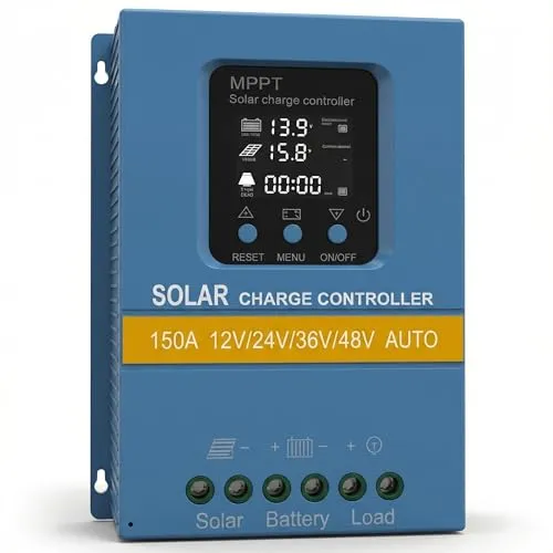 Solar Laderegler 150A mit LCD-Anzeige