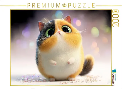 CALVENDO Puzzle Katzenhumor im Blick | 2000 Teile - Klassisches Puzzle mit 2000 Teilen, ideal für Katzenliebhaber. Erlebe 12 Monate voller frecher Katzenmomente und sorge für gute Laune beim Puzzeln!