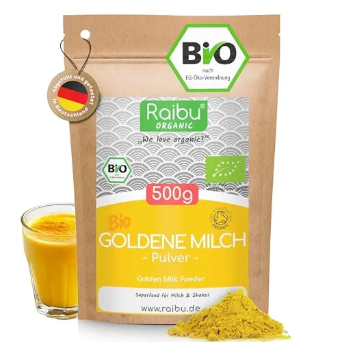 Goldene Milch Pulver BIO von RAIBU