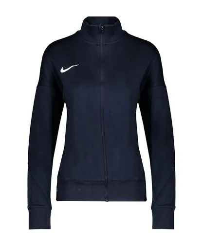 Nike Performance Strike 24 Damen Trainingsjacke – Bequem und Stylisch - Die atmungsaktive Nike Strike 24 Trainingsjacke in Schwarz bietet hohen Tragekomfort und Strapazierfähigkeit. Ideal für Training und Freizeit mit praktischen Zipper-Taschen und stylischem Stehkragen. Optimal für sportliche Aufwärmphasen!