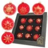 Krebs Glas Lauscha Weihnachtsbaumkugel Schneeflocke von Krebs Glas Lauscha