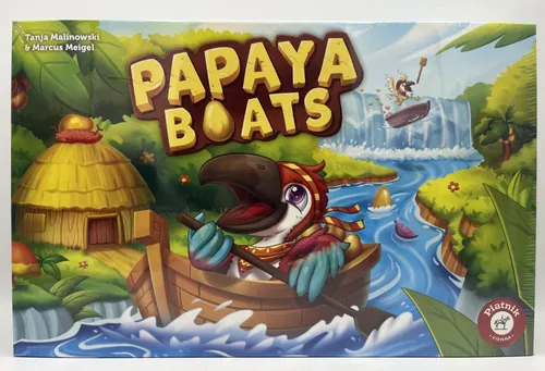 Piatnik Papaya Boats - Kreatives Kinderspiel - Gesellschaftsspiele; Robuste Konstruktion und flexible Gestaltung fördern die Kreativität der Kinder, ideal für spannende Spielnachmittage.
