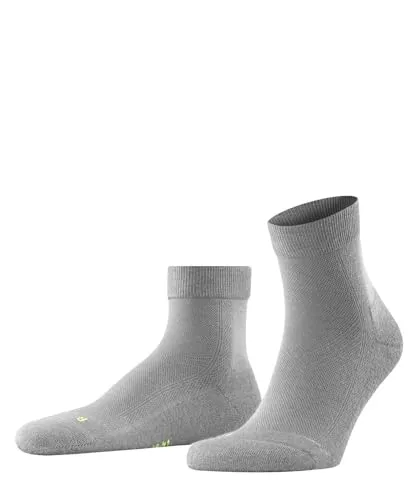 FALKE Unisex Socken Cool Kick U Sso weich atmungsaktiv schnelltrocknend einfarbig 1 Paar, Grau Light Grey Melange 3775, 42-43
