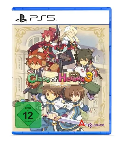 Class of Heroes 3 (Remaster) - Playstation 5 Neuware - Rollenspiel für PS5 mit fesselndem Gameplay und strategischen Kämpfen, erhältlich ab 17.09.25. Tauche ein in die aufregende Welt der Class of Heroes!