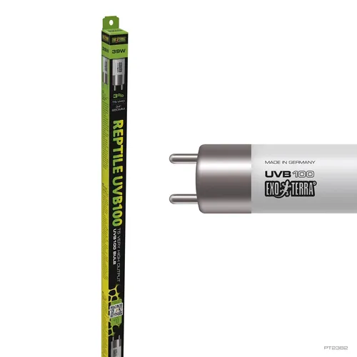 Exo Terra T5-VHO Hochleistungs-UVB100-Lampe 39Watt mit 3%UVB 850mm NEUHEIT 2025