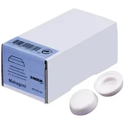 E-NORMpro Kappe für Fensterbankschraube reinweiß - 100 Stück - Hochwertige Kappen für Fensterbankschrauben, sorgen für einen sauberen Abschluss und perfekte Optik, ideal für Renovierungen und Neubauten.