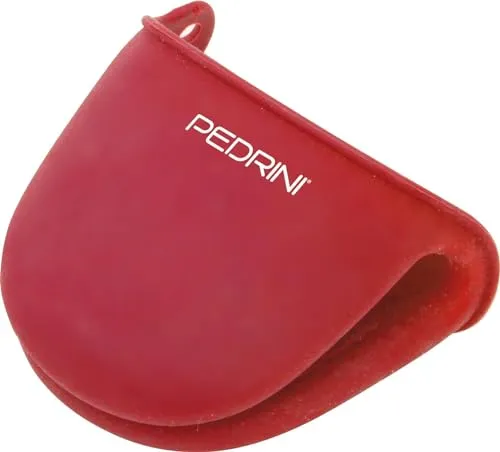 Pedrini Gadget Topflappen, Silikon, Rot, Einheitsgröße in rot von PEDRINI