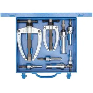 GEDORE Lagerabzieher 1.31/1, 8-teilig - Schraubwerkzeuge für Innenlager, 8-teiliges Set mit Innenausziehern für Durchmesser 12-45 mm, ideal zum Ausziehen von Kugellagern und Ringen. Robuste Qualität für professionelle Anwendungen.
