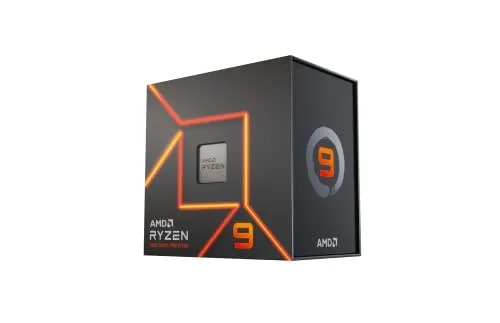 AMD Ryzen 9 7900X Prozessor - 12 Kerne, bis zu 5.60 GHz Turbo, ideal für Gaming und kreative Anwendungen