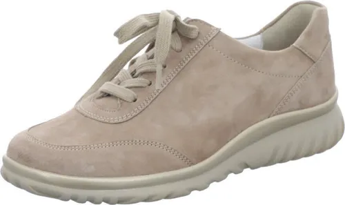 Semler Sneaker beige 38,5-39 EU - Bequeme Sneaker aus Echtleder mit Schnürung, ideal für den Alltag und perfekte Passform für optimalen Tragekomfort.